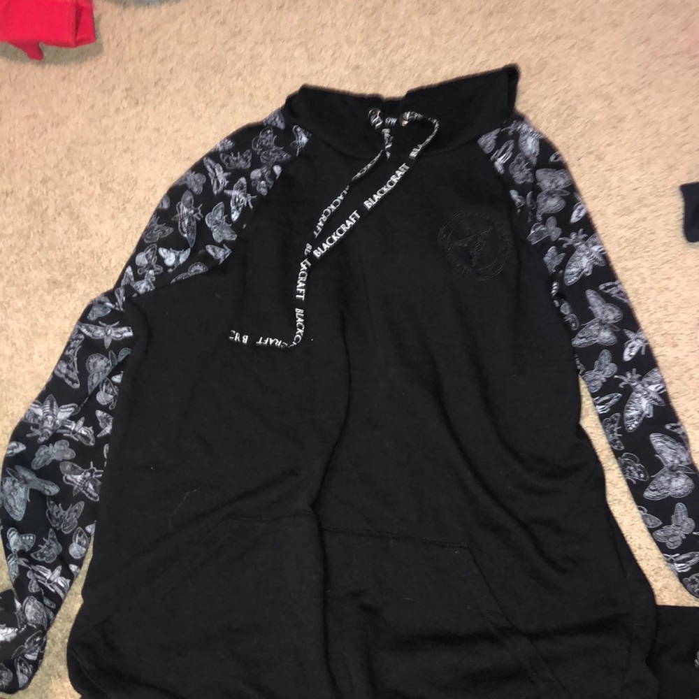 Black hoodie